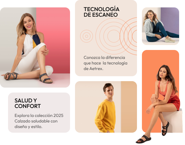 Explora la colección 2025. Calzado saludable con diseño y estilo.